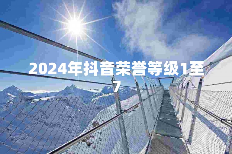 2024年抖音荣誉等级1至75级的详细费用清单（2024抖音会员等级成本概览）。