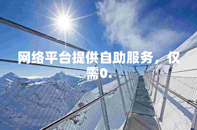 网络平台提供自助服务，仅需0.5元即可获得1000次点赞的便捷下单体验。