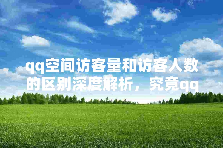 qq空间访客量和访客人数的区别深度解析，究竟qq空间的访问量与实际访客数存在哪些差异？2025年必备知识。