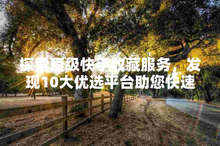 探索顶级快手收藏服务，发现10大优选平台助您快速提升人气！