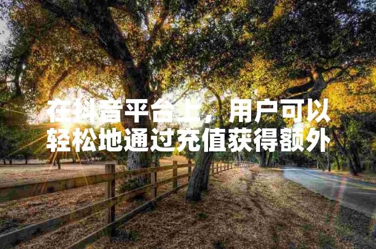 在抖音平台上，用户可以轻松地通过充值获得额外的点赞数，比如一次性增加十个赞。