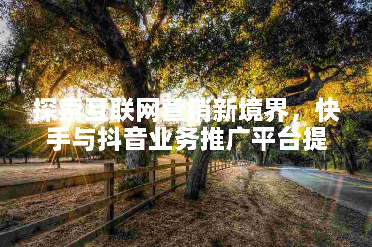 探索互联网营销新境界，快手与抖音业务推广平台提供高效低价服务。