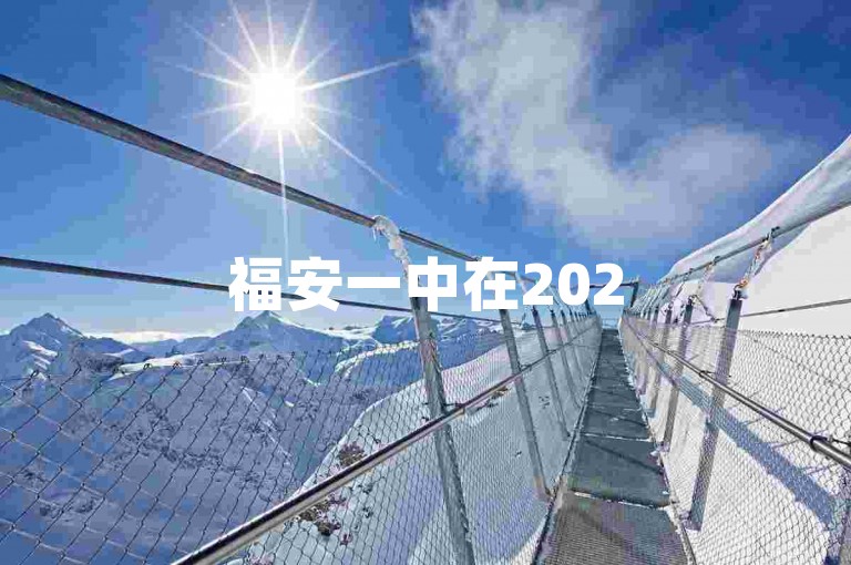 福安一中在2025年的发展规划与目标尚未公布，请关注学校官方网站或相关通知以获取最新信息。