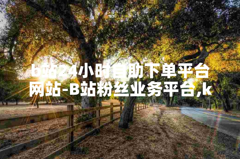 b站24小时自助下单平台网站-B站粉丝业务平台,ks24小时自助下单商城。